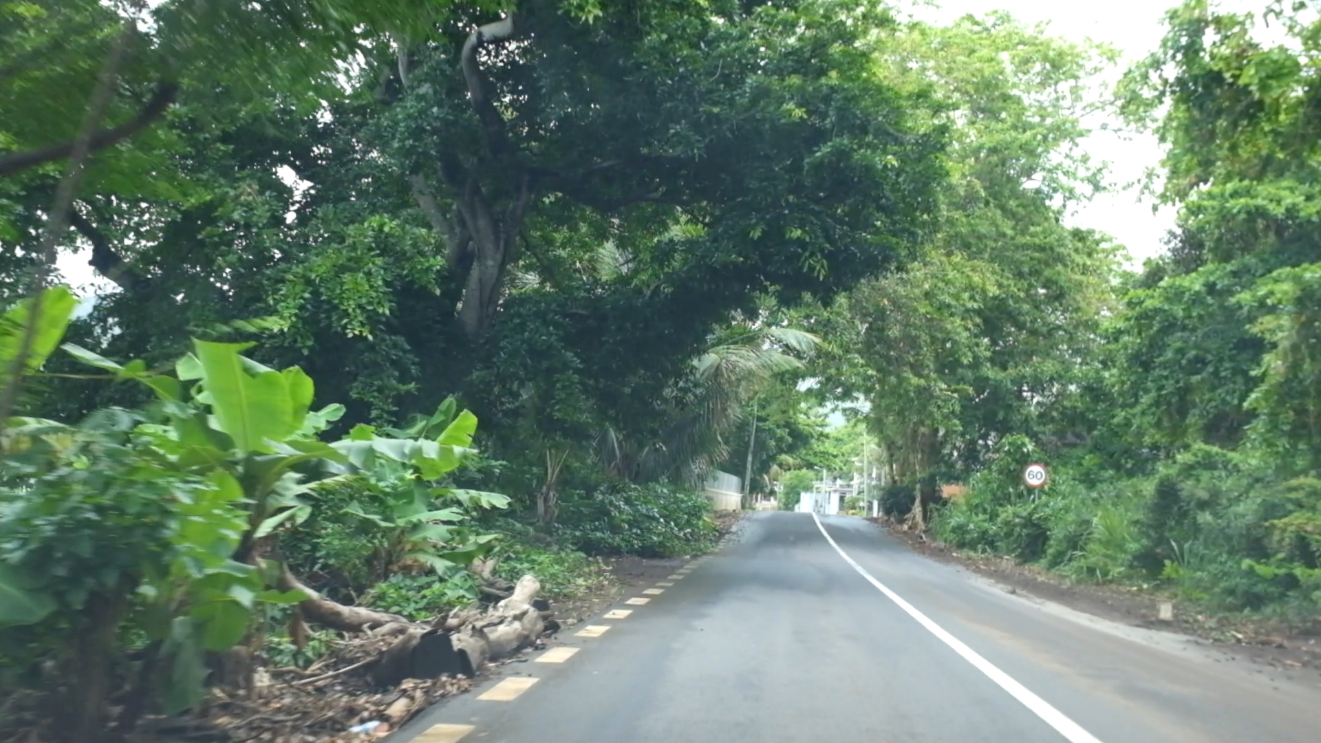 Fahrt an der Ostküste Mauritius