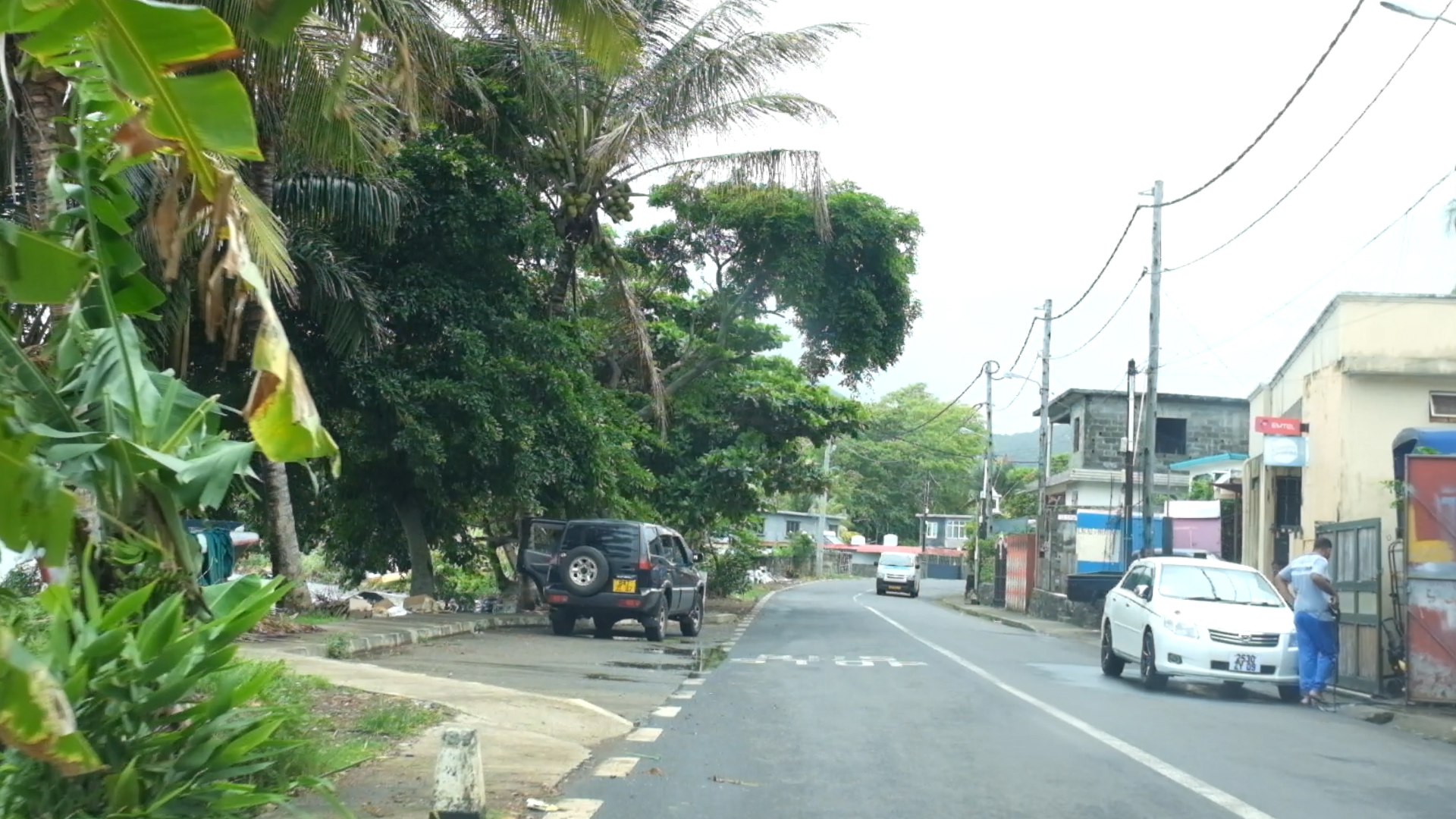 Fahrt an der Ostküste Mauritius