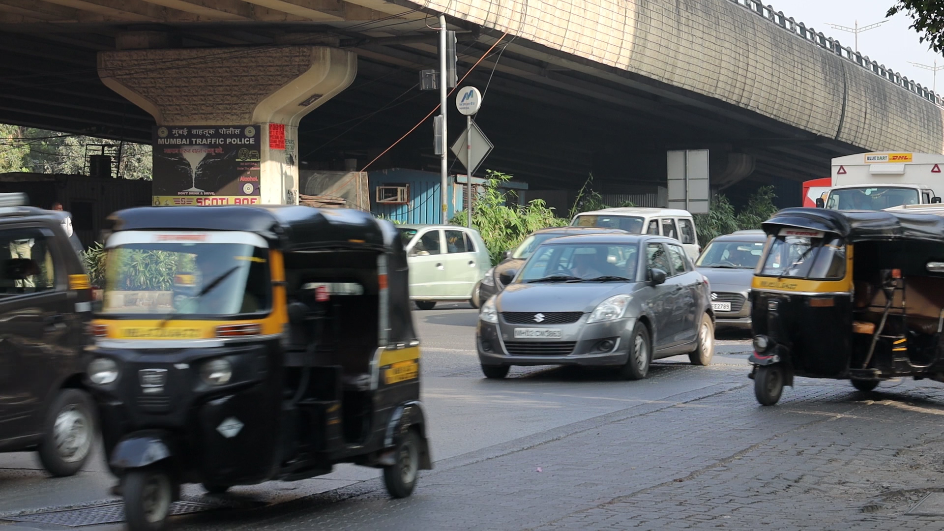Straßenszene in Mumbai