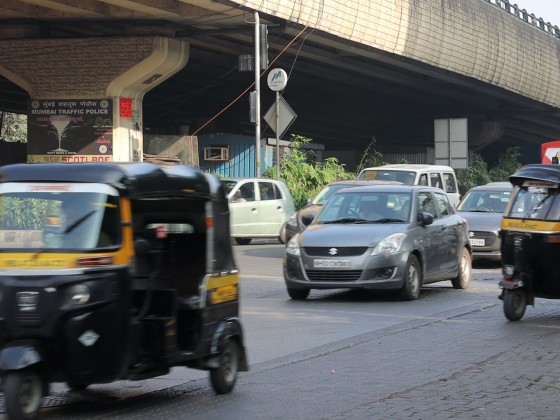 Straßenszene in Mumbai