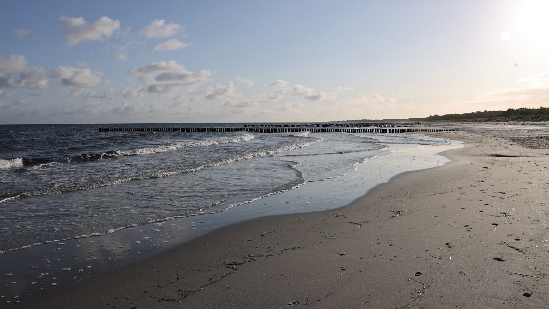 Am Strand von Zingst