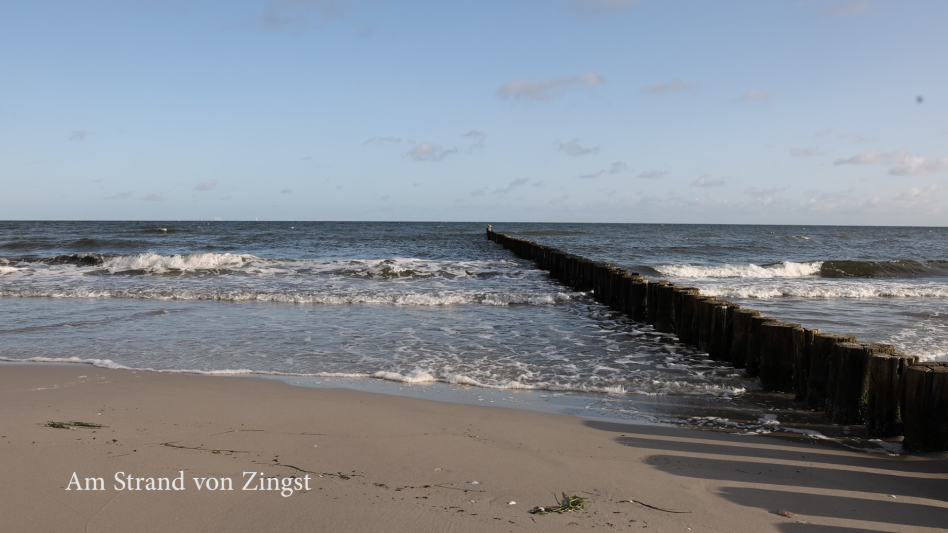 Am Strand von Zingst