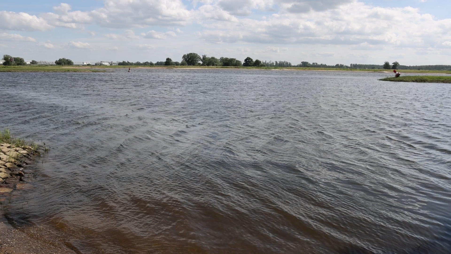 Die Elbe bei Wittenberge