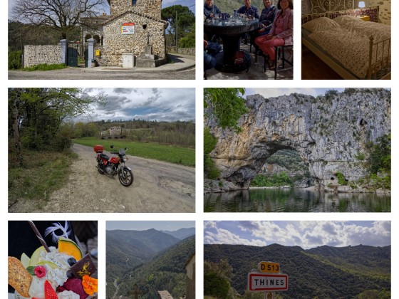 2. Etappe unserer Frankreichreise mit Auto und Motorrad 2022