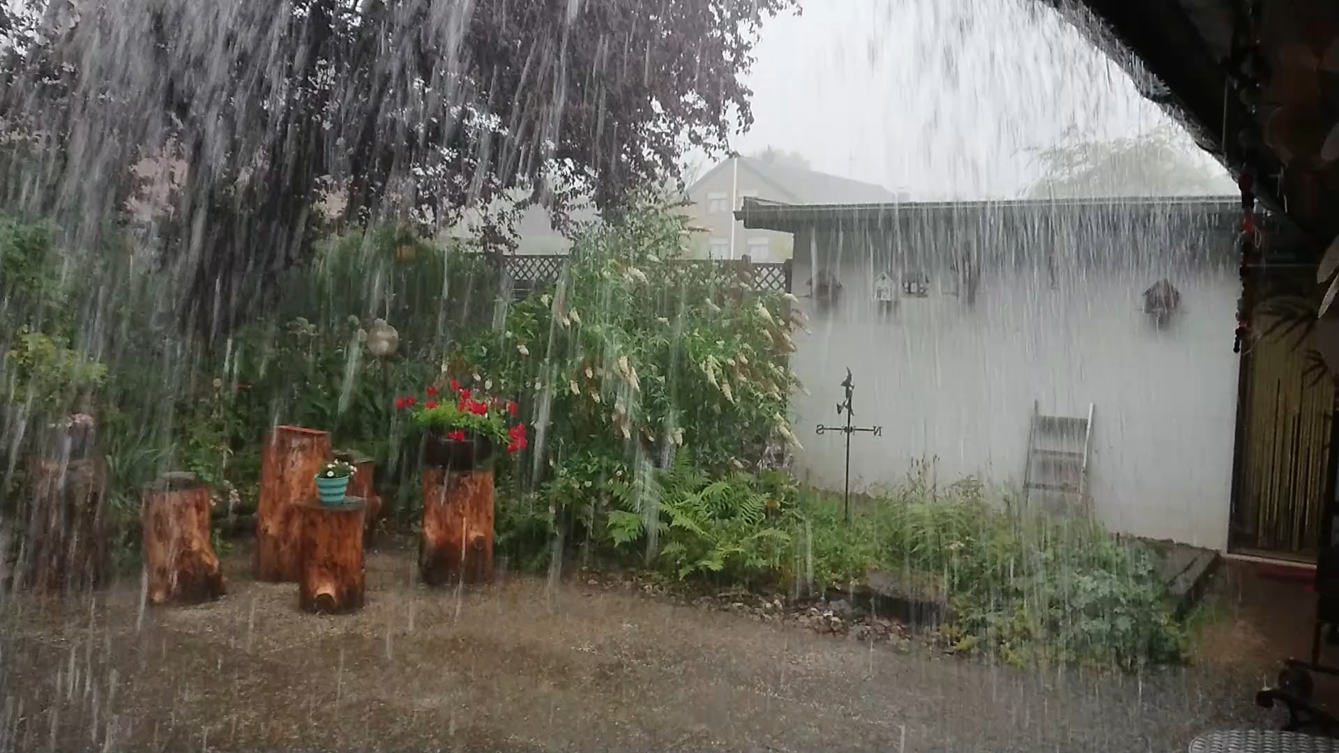 Regenwetter in Schaumburg