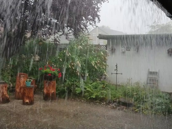 Regenwetter in Schaumburg