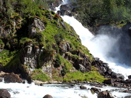 Norwegen 2018 - Wasserfall